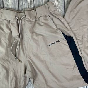 Alphalete Women's Tan Joggers